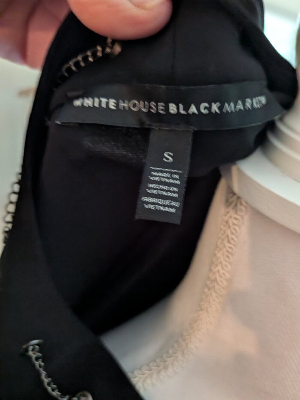 WHBM Chain Neck Blouse - Picture 8 of 8